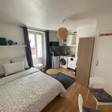 Cozy Projector Home, 6 Min To Metro Aubervilliers Exterior foto